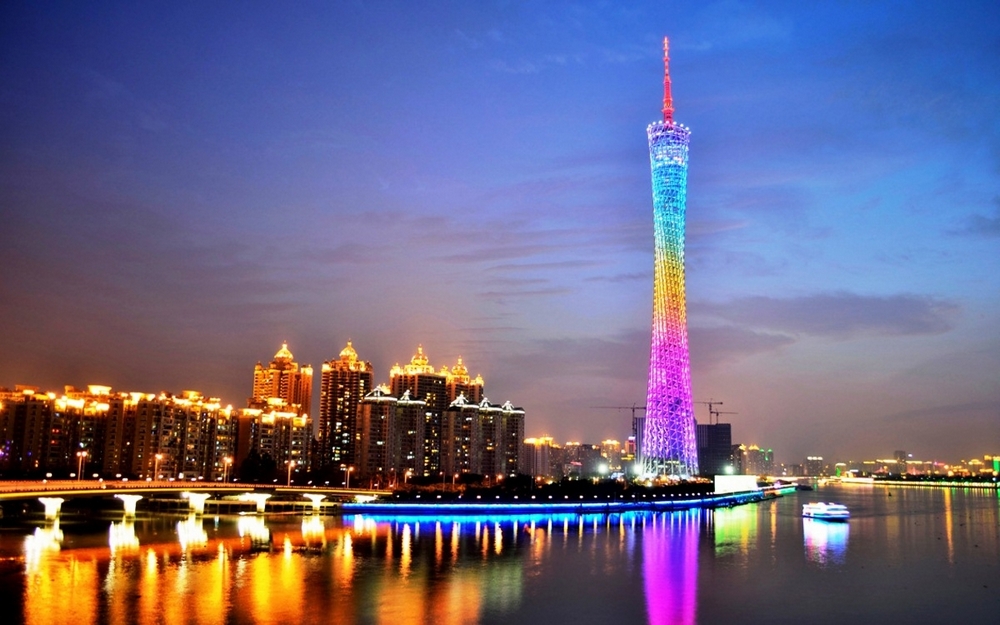 Что посмотреть в Гуанчжоу за 1 день: Телебашня Canton Tower