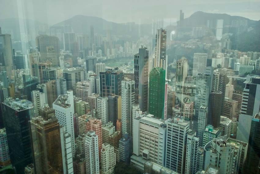 Достопримечательности Гонконга: Обзорная площадка Central plaza