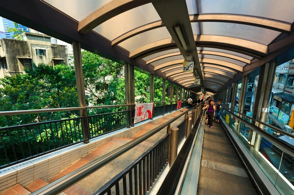 Достопримечательности Гонконга: самый длинный в мире эскалатор