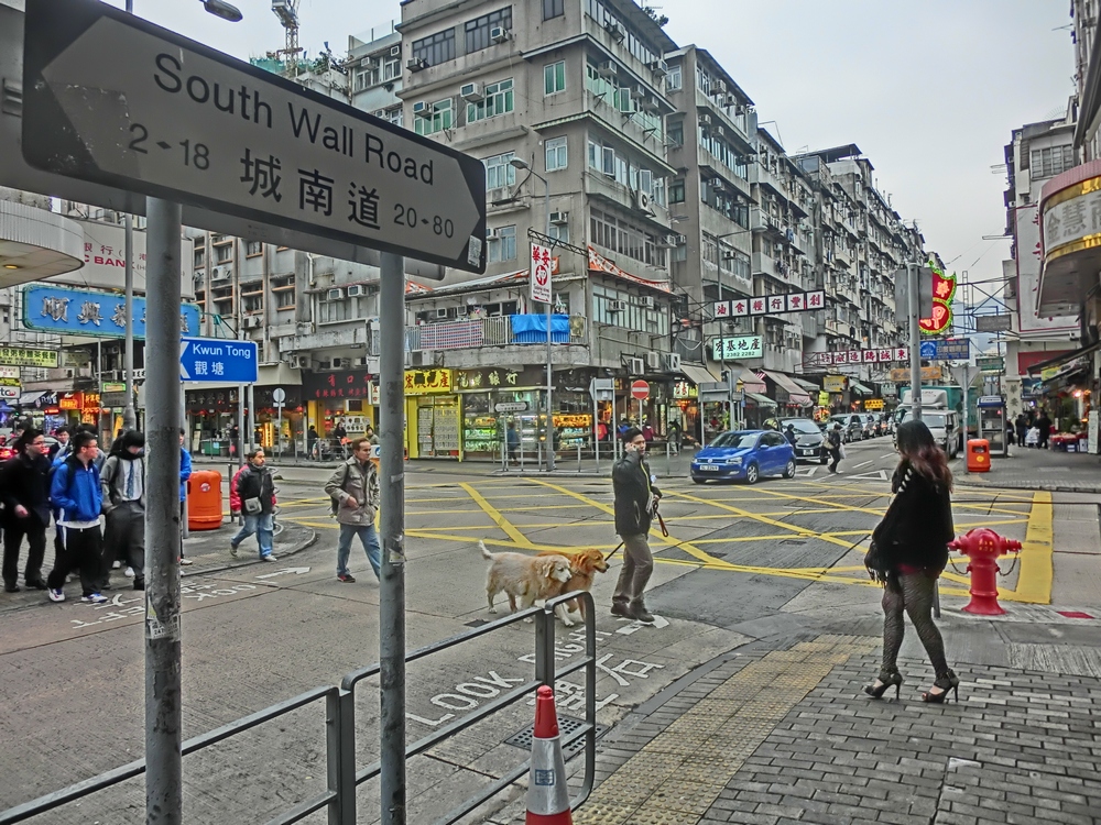 Достопримечательности Гонконга: район местной кухни в Kowloon city