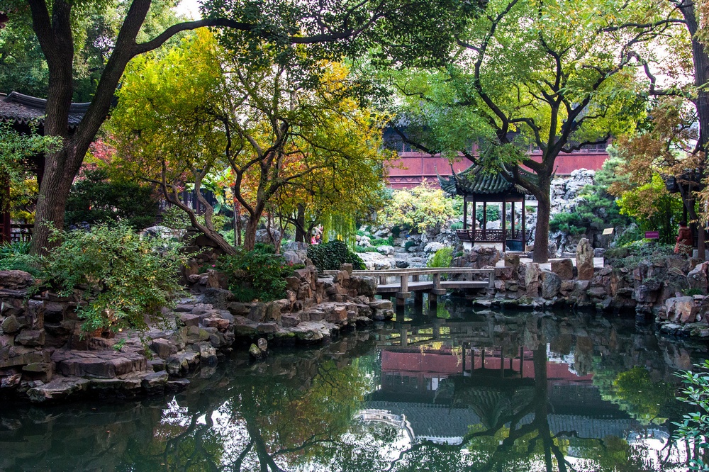 Достопримечательности Шанхая: сад Юй Юань
