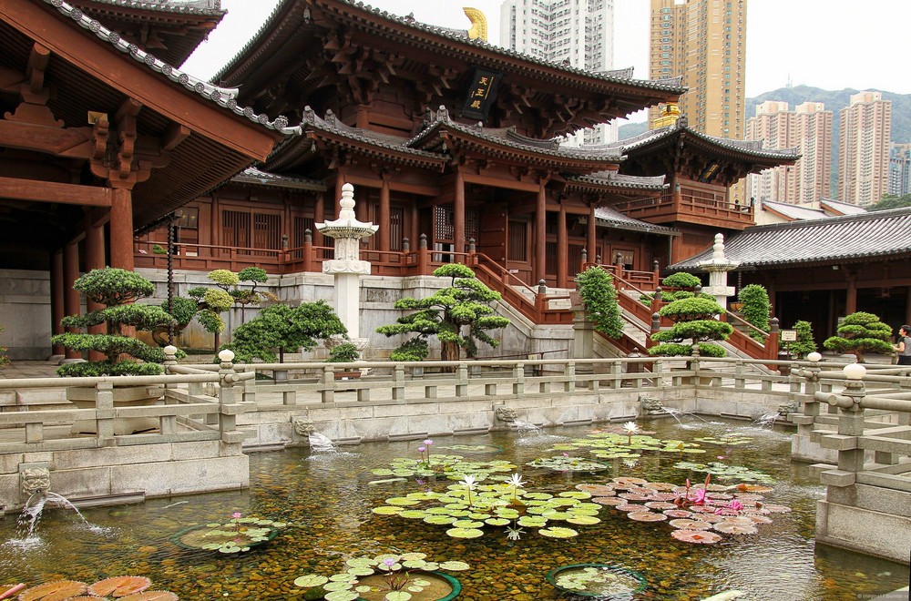 Достопримечательности Гонконга: женский монастырь Чилинь
