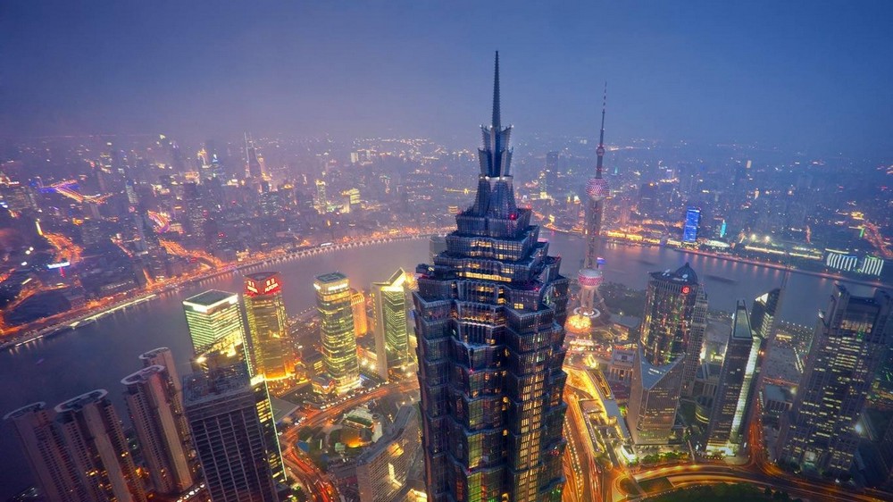 Достопримечательности Шанхая: небоскреб Цзиньмао