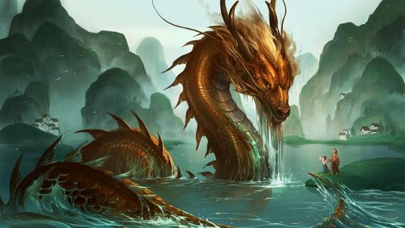 Водяной дракон (водный)