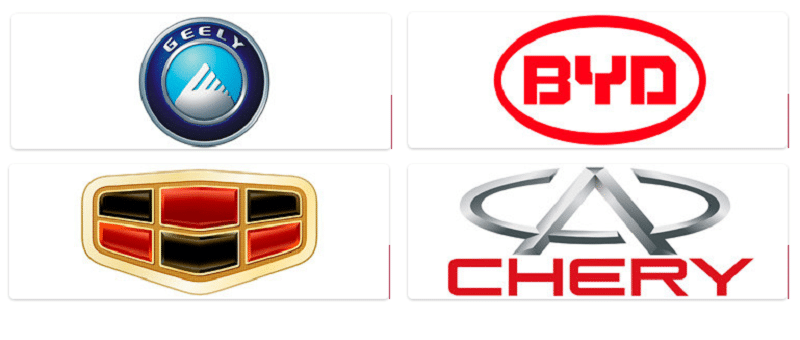 Китайские Автомобили Значки И Названия И Фото