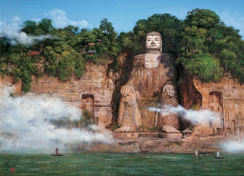 Статуя Будды (г. Лэшане)