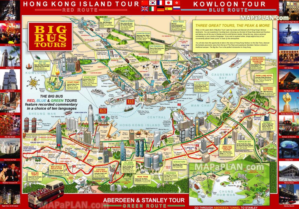 Три туристических маршрута по Гонконгу для самостоятельной прогулки