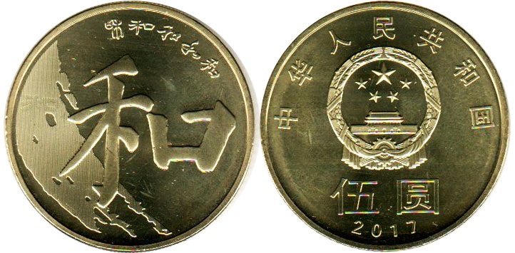 современные монеты Китая 
