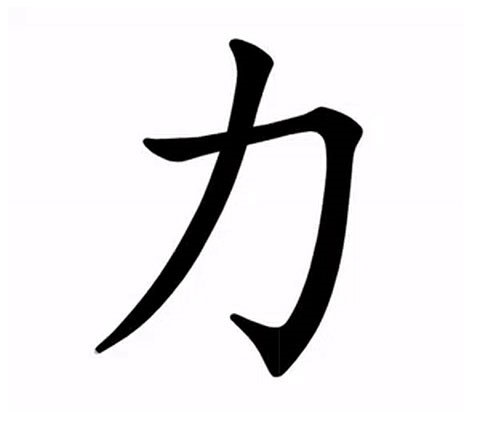 Китайский иероглиф сила
