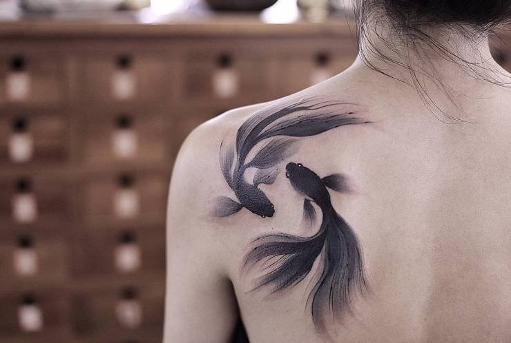 Китайские татуировки для женщин