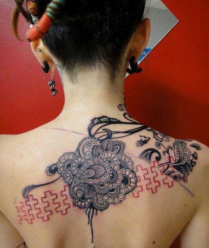 Китайские татуировки для женщин