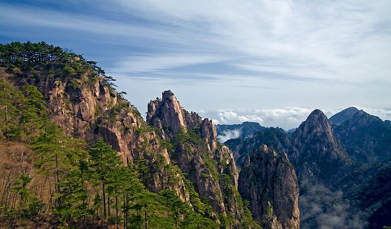 Национальный горный парк Хуаншань